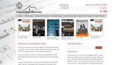 Desktop Screenshot of centralmusicdirect.com